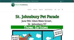 Desktop Screenshot of discoverstjohnsbury.com